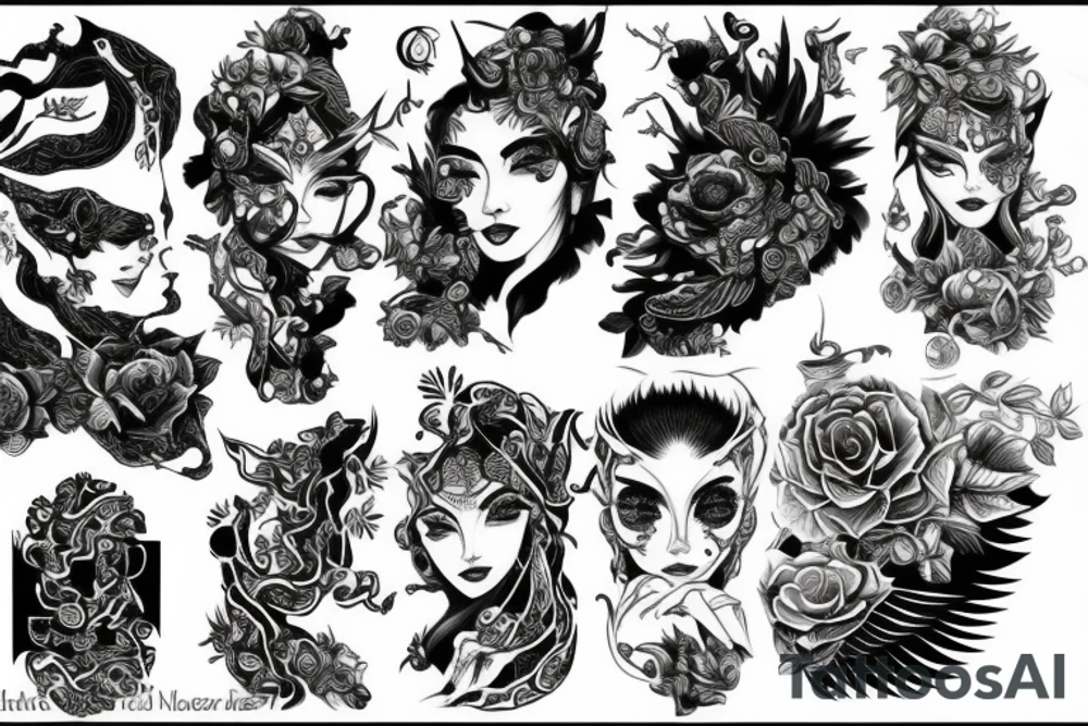 Ahura ray tattoo idea