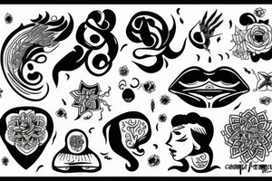 Discipline and emotional control tattoo idea