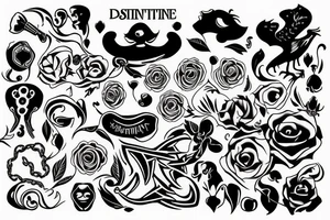 Discipline and emotional control tattoo idea