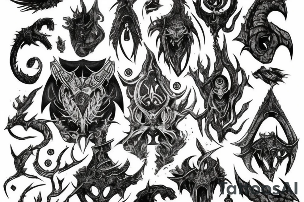 "Hermaeus Mora" Skyrim tattoo idea