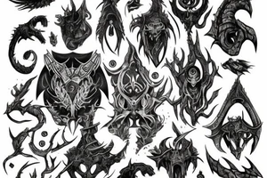 "Hermaeus Mora" Skyrim tattoo idea