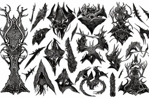 "Hermaeus Mora" Skyrim tattoo idea