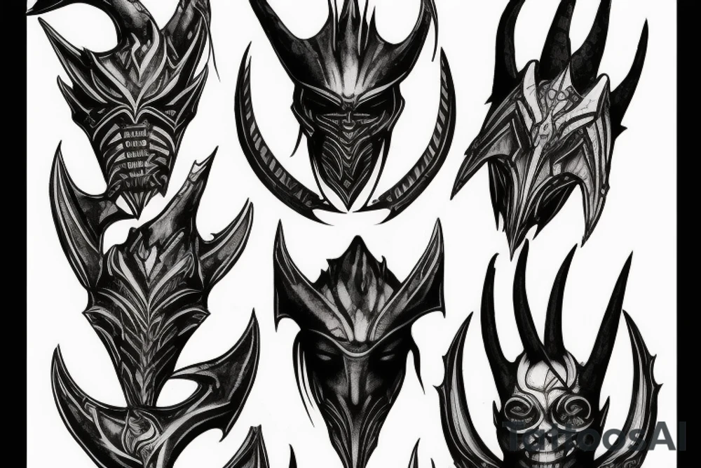 Skyrim Daedric Prince tattoo idea