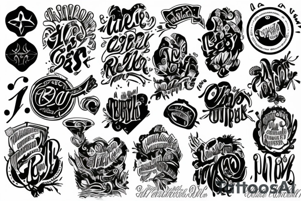 no regrets tattoo idea