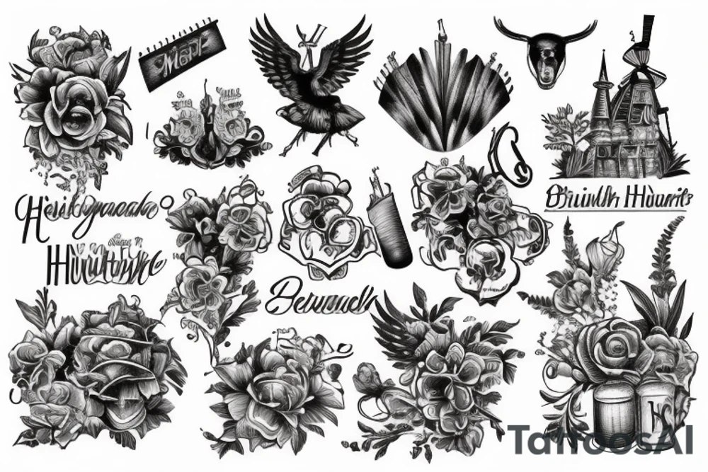 German Dutch holland heritage tattoo idea