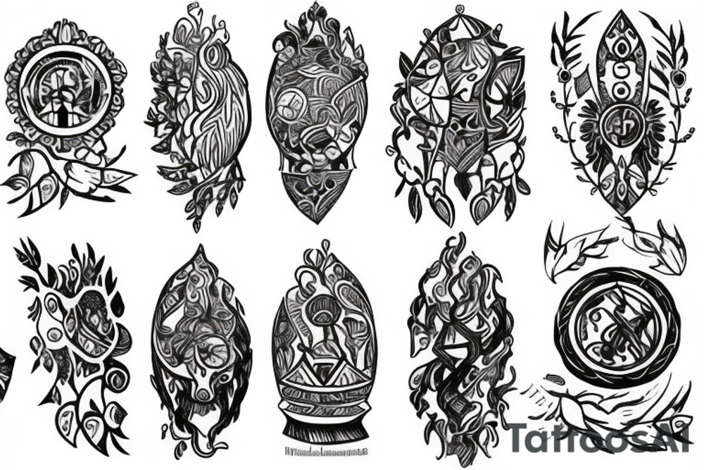 slavic myphology tattoo idea