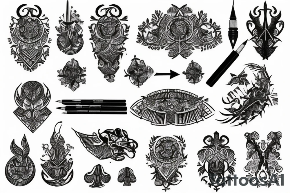 slavic myphology tattoo idea