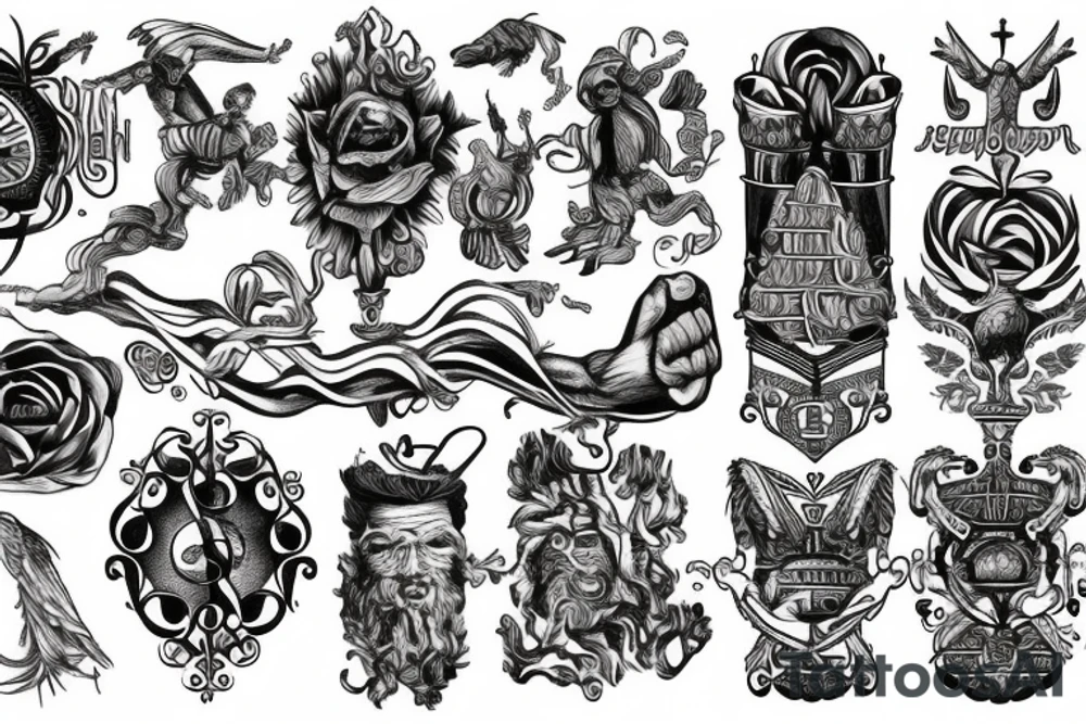 slavic bible tattoo idea