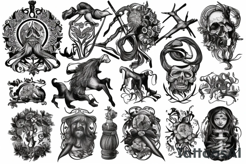 slavic bible tattoo idea