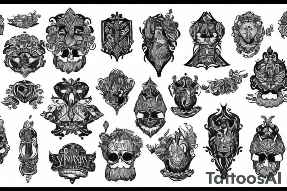 slavic bible tattoo idea