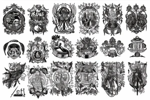 slavic bible tattoo idea