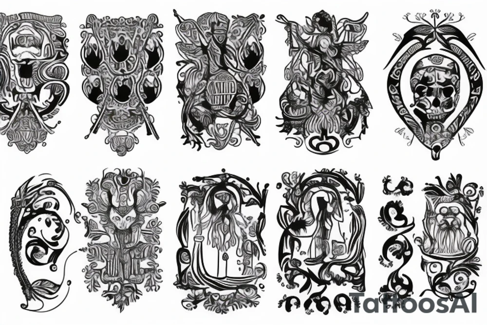 slavic bible tattoo idea