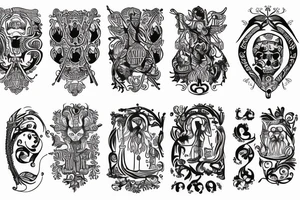 slavic bible tattoo idea