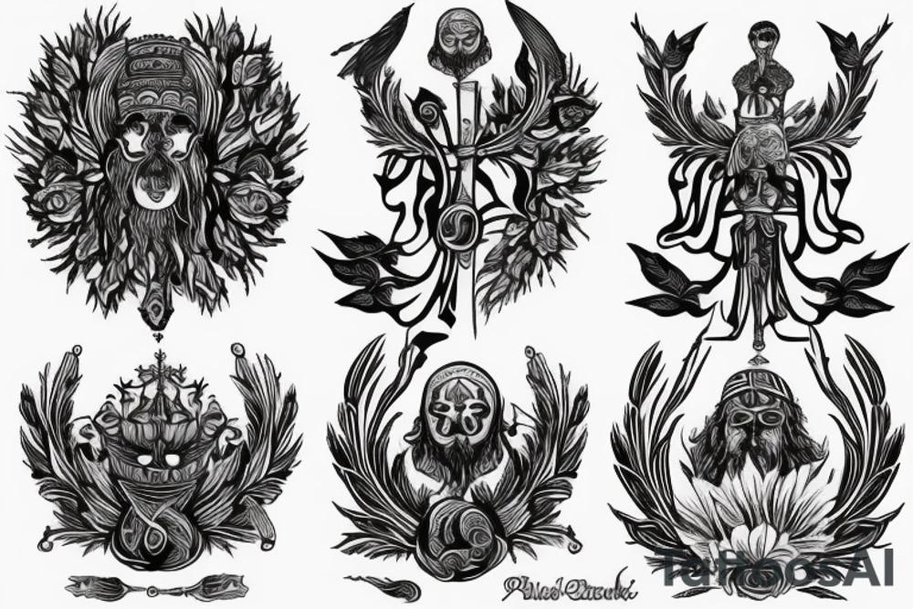 slavic bible tattoo idea