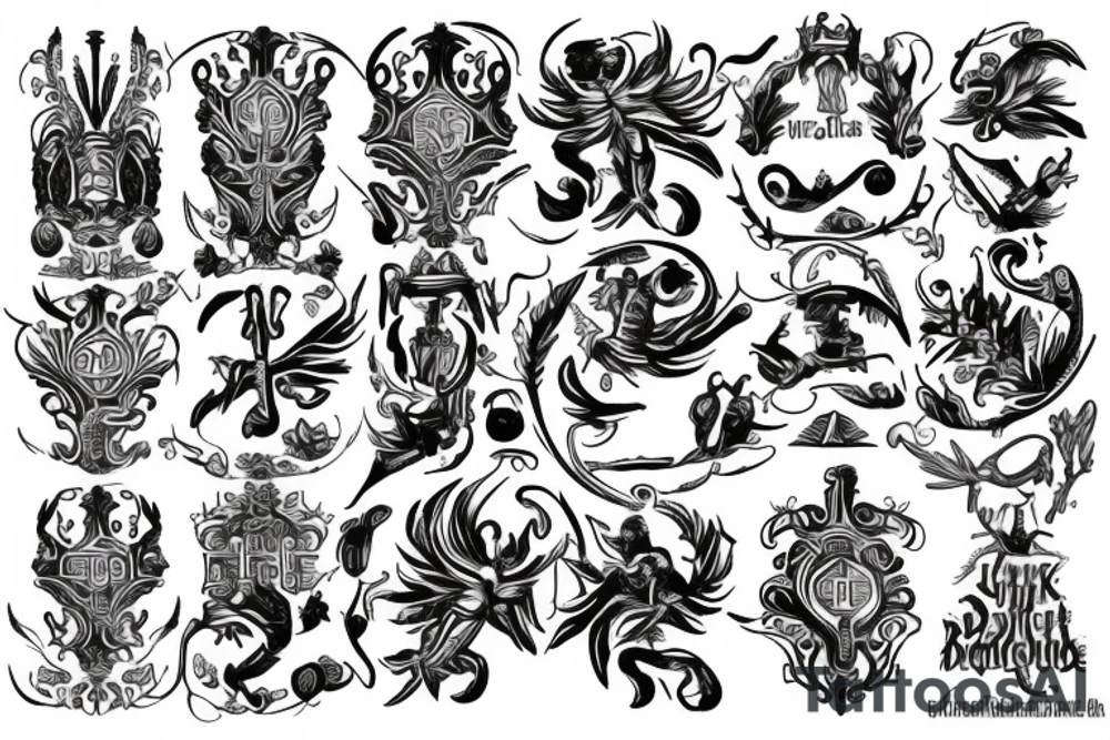 slavic bible tattoo idea
