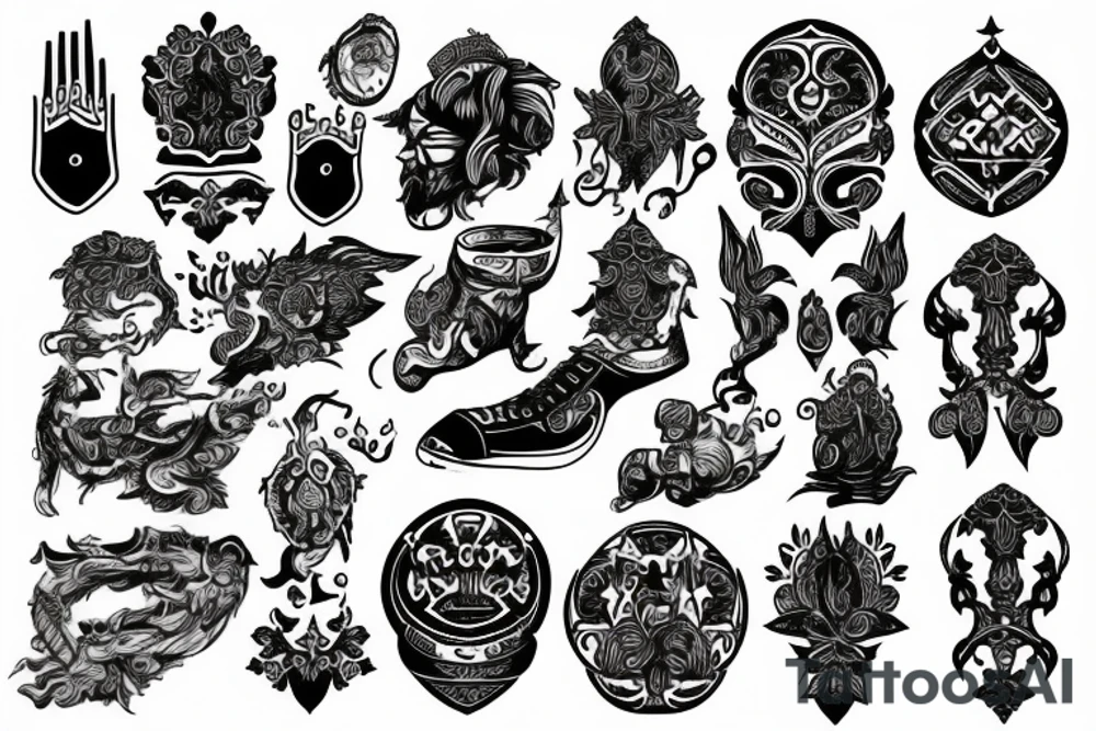slavic bible tattoo idea