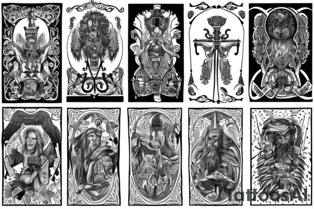 slavic bible tattoo idea