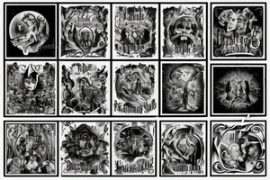 bible scenarios tattoo idea