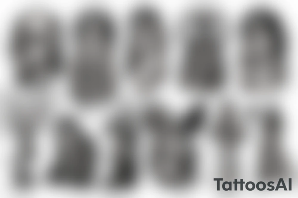 slavic mythology figure tattoo idea