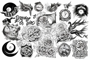 The beginning of time to now tattoo idea