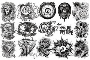 The beginning of time to now tattoo idea