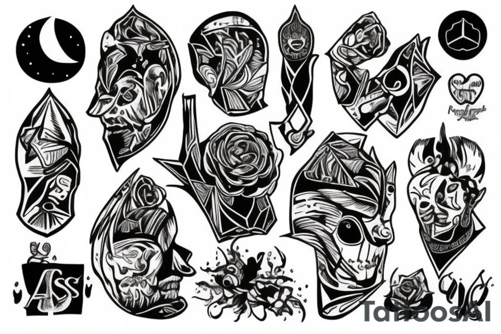 Atlas com asas tattoo idea