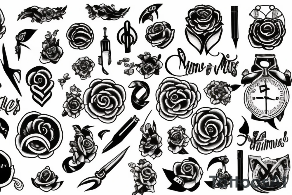 Minute by minute tattoo idea