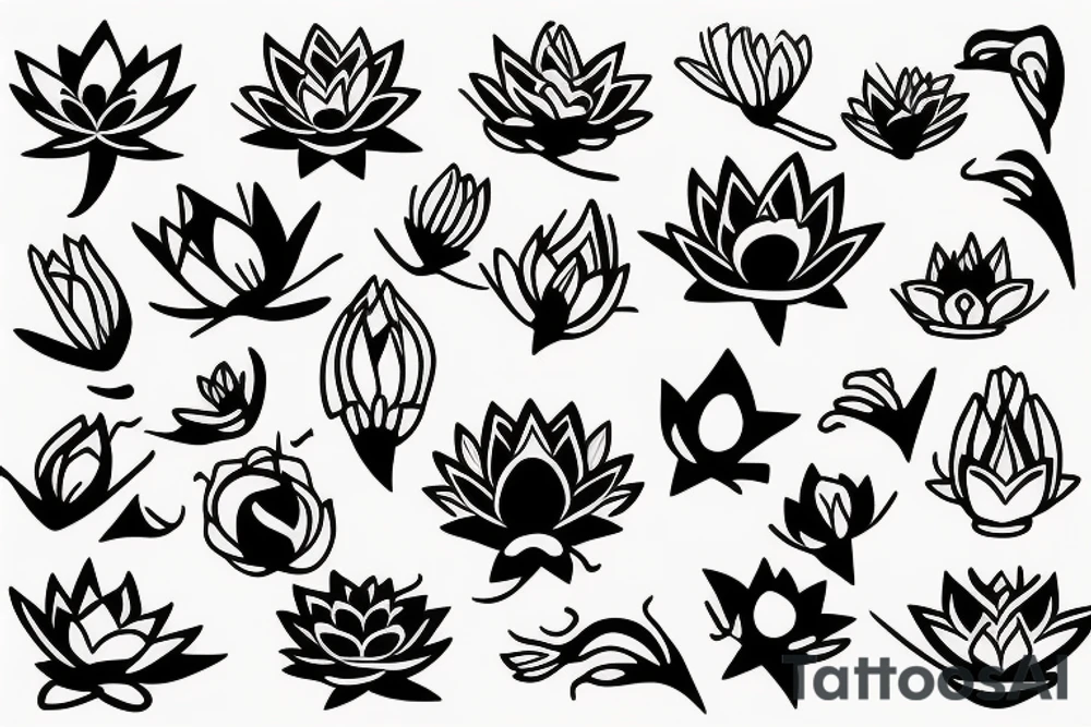 lotus tattoo idea