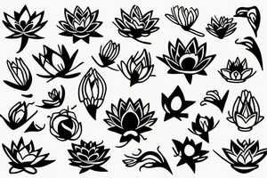 lotus tattoo idea