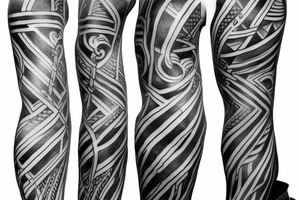 roman, phoenician tribal tattoo idea