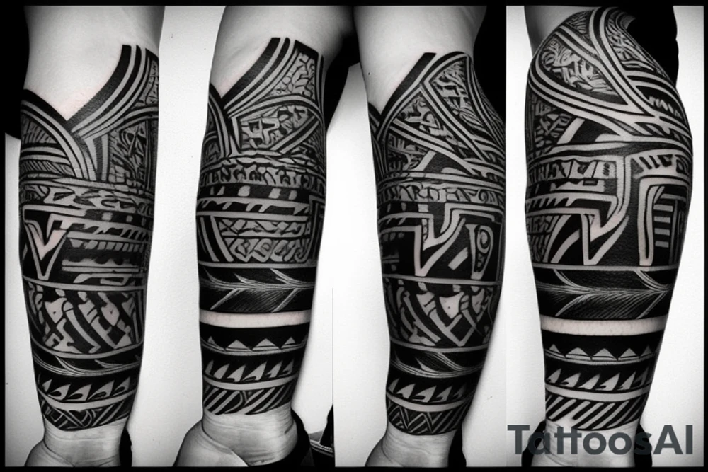 tribal, hawaii tattoo idea