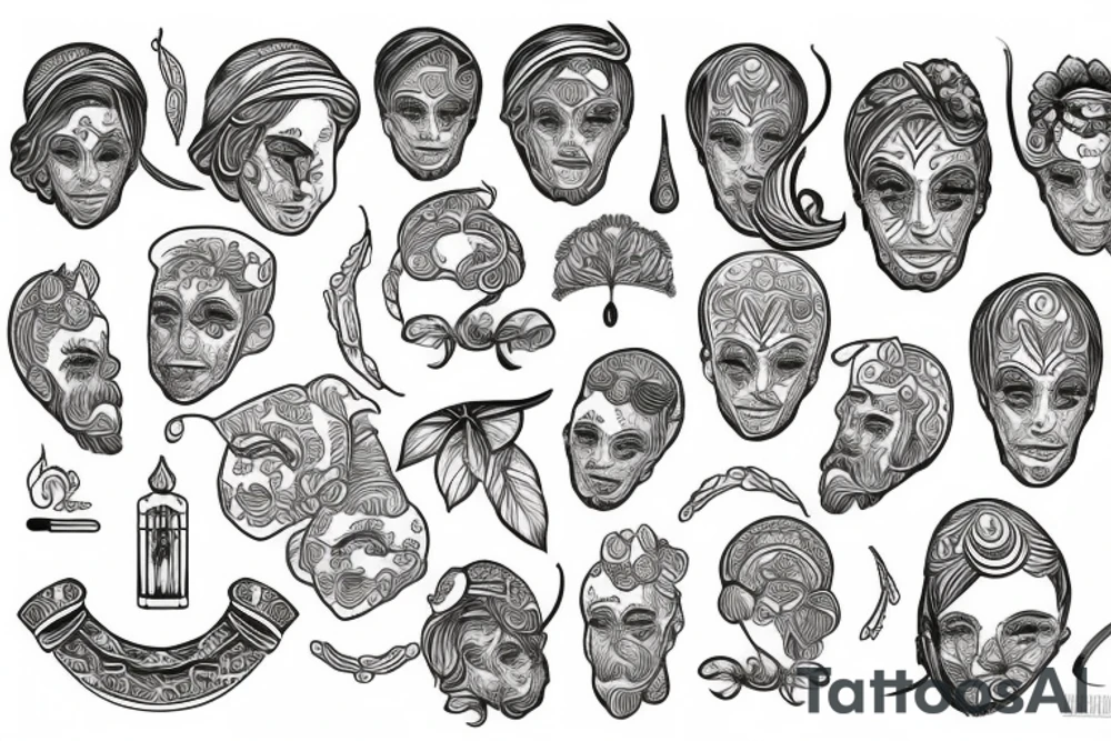 rich greek tattoo idea