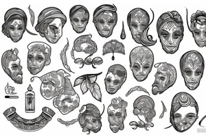 rich greek tattoo idea