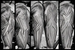 creative, artistic, lightning bolt, hd tattoo idea