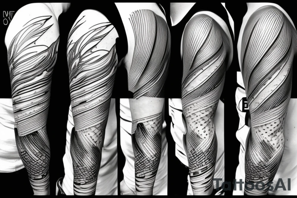 lightning, icarus, phoenix, successful, fight, winner, abstract and simplistic tattoo idea
