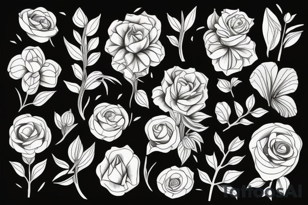 Find someone who grows flowers in the darkest parts of you tattoo idea