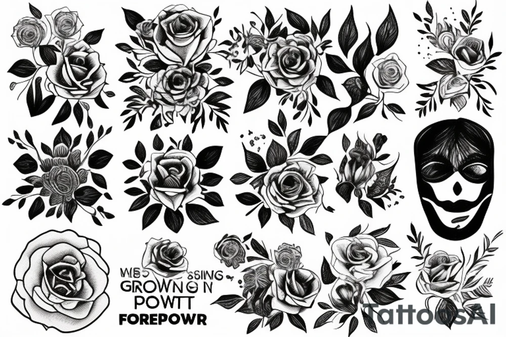Find someone who grows flowers in the darkest parts of you tattoo idea
