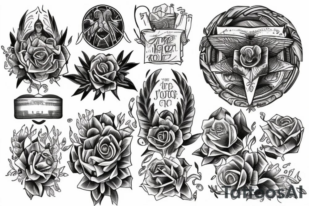 Psalms 144:1 tattoo idea