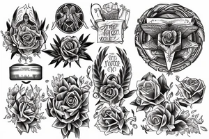 Psalms 144:1 tattoo idea