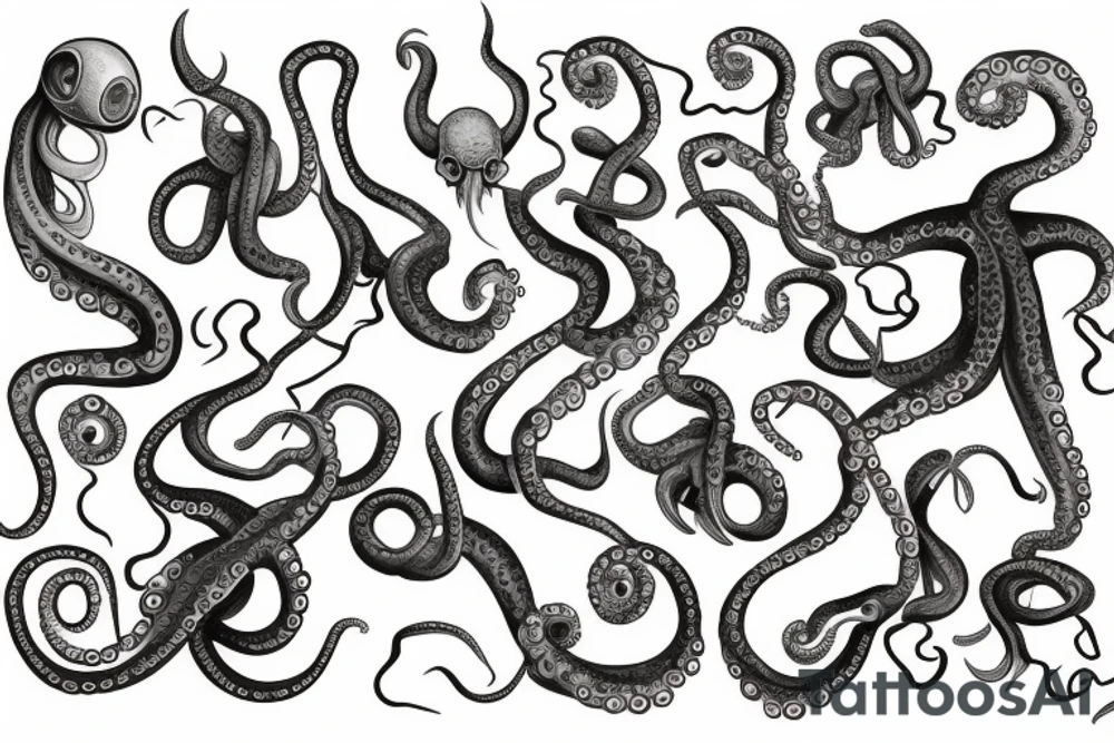 Octopus tattoo idea