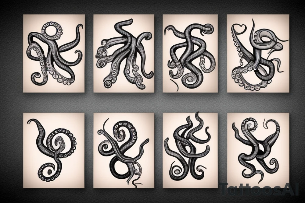 Octopus tattoo idea