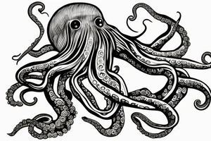 octopus garden tattoo idea
