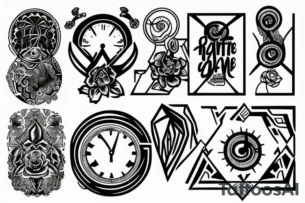 Life, or the passage of time tattoo idea