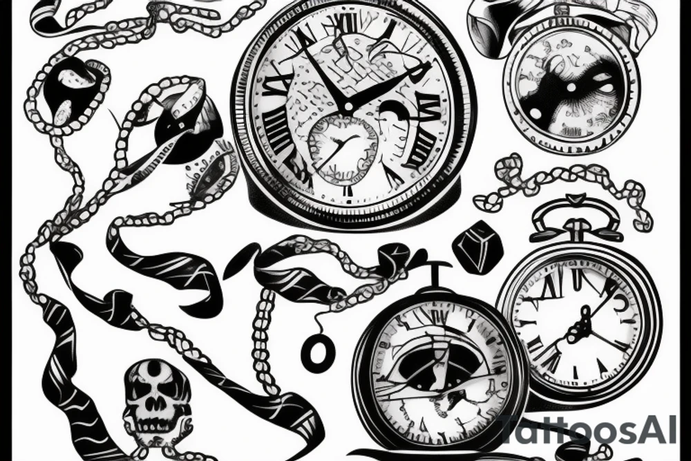 Time waits for no man. tattoo idea