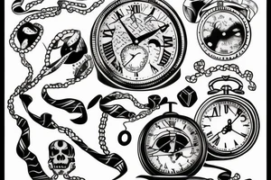 Time waits for no man. tattoo idea