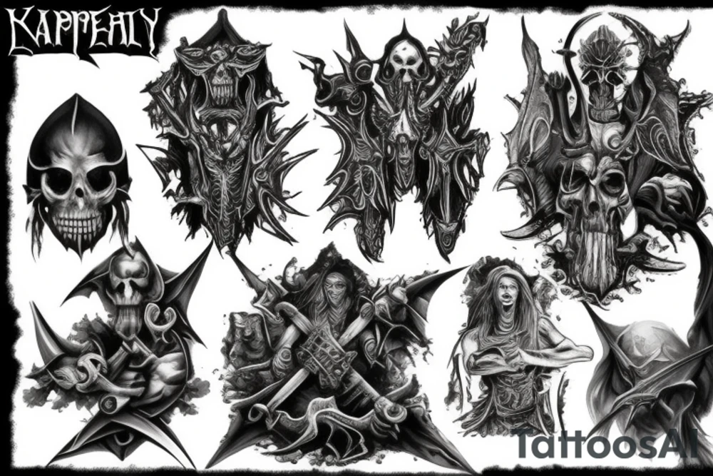 Time Nephalem tattoo idea
