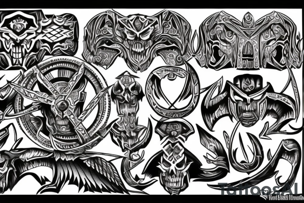 Time Nephalem tattoo idea