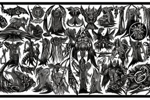 Time Nephalem tattoo idea