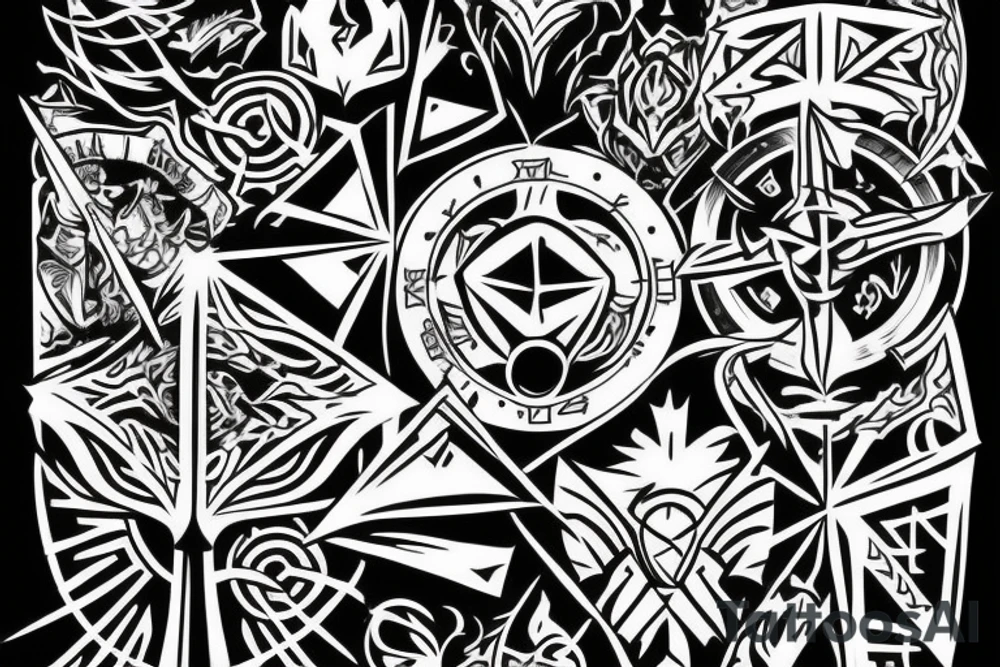 Time Nephalem tattoo idea