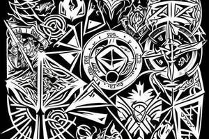 Time Nephalem tattoo idea